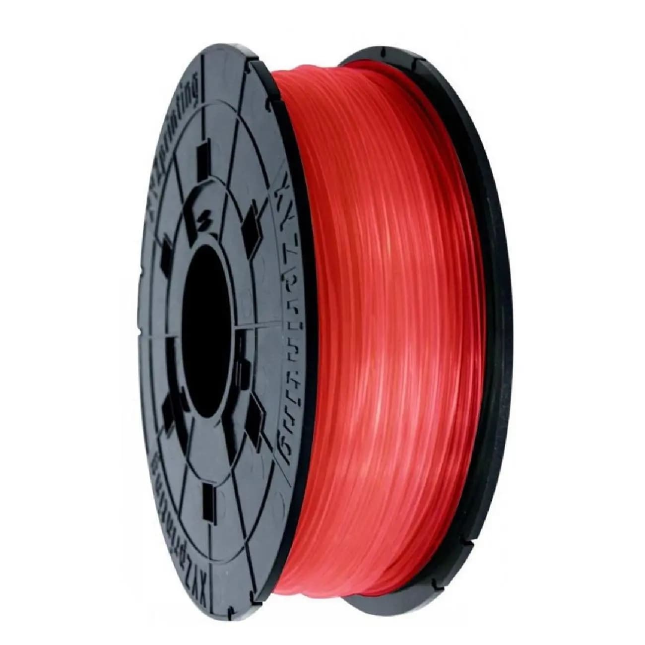 Ip g‘altagi 1.75mm/0.6kg PLA XYZprinting Filament da Vinci uchun, shaffof qizil — 4
