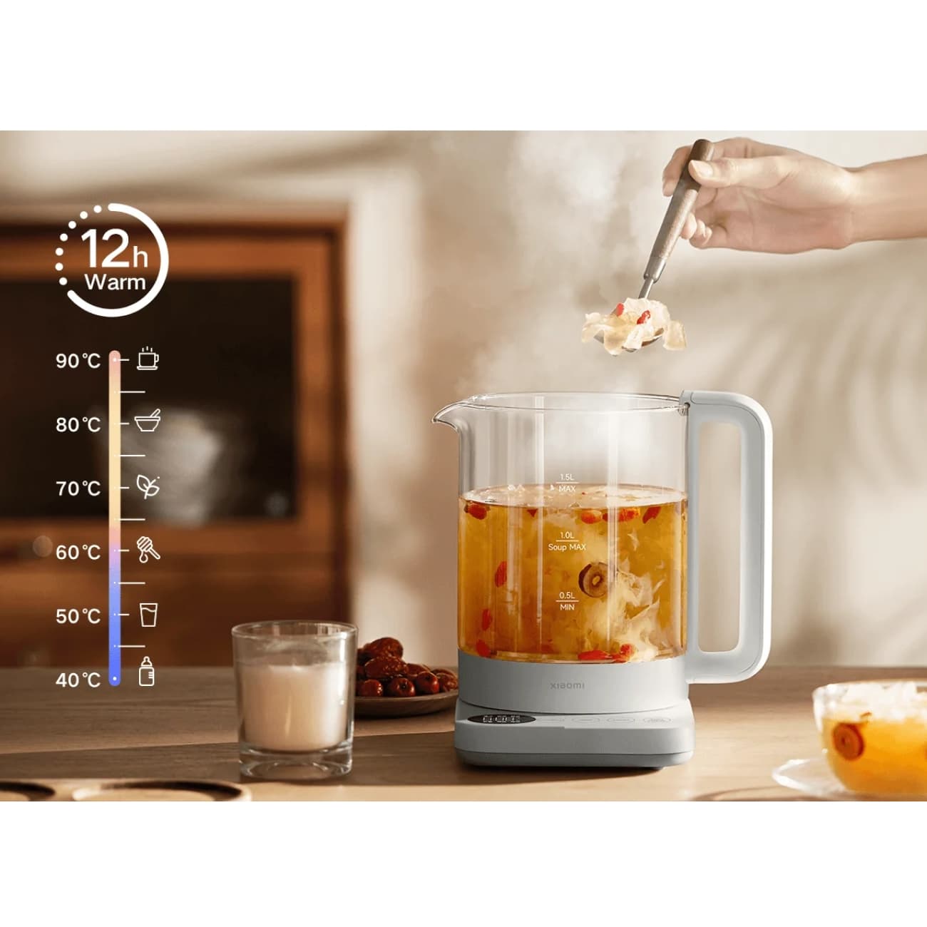 Elektr choynak Xiaomi Multifunctional Kettle EU — 7