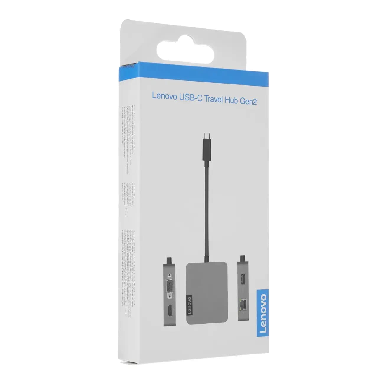 Dok stansiya Lenovo Gen2 USB-C to Ethernet, HDMI, VGA, USB-A — 8