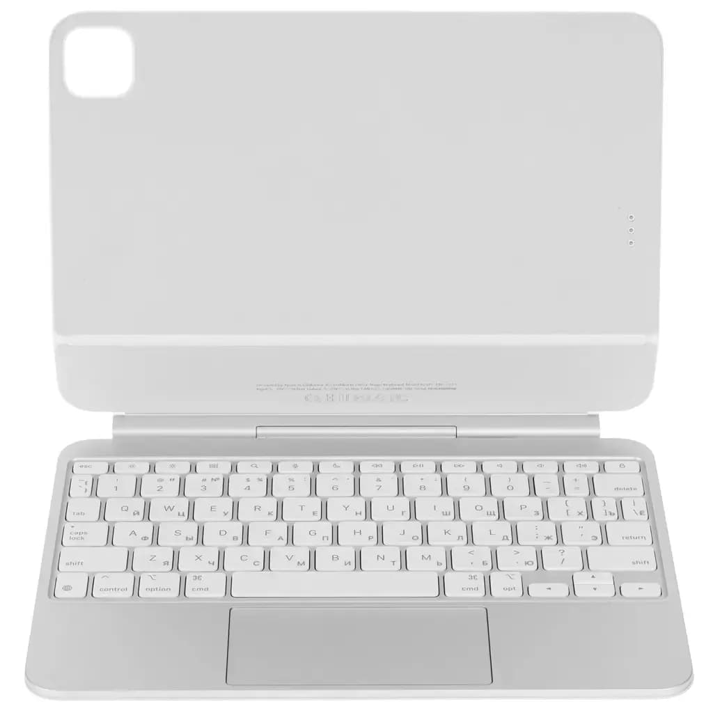 Simsiz klaviatura Apple Magic Keyboard for iPad Pro 11‑inch (M4) - Russian - White — 2
