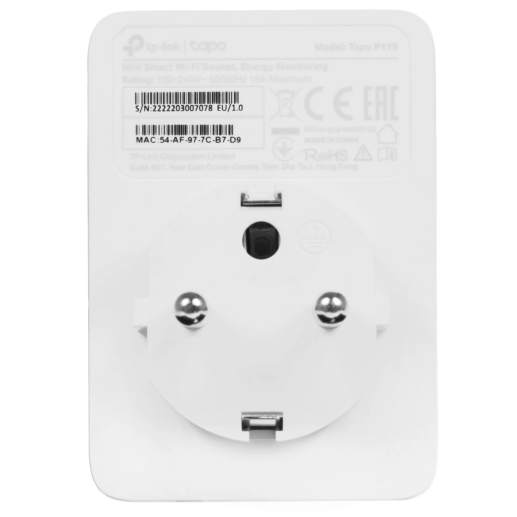 Aqlli rozetka TP-LINK Tapo P110(4-pack) — 4