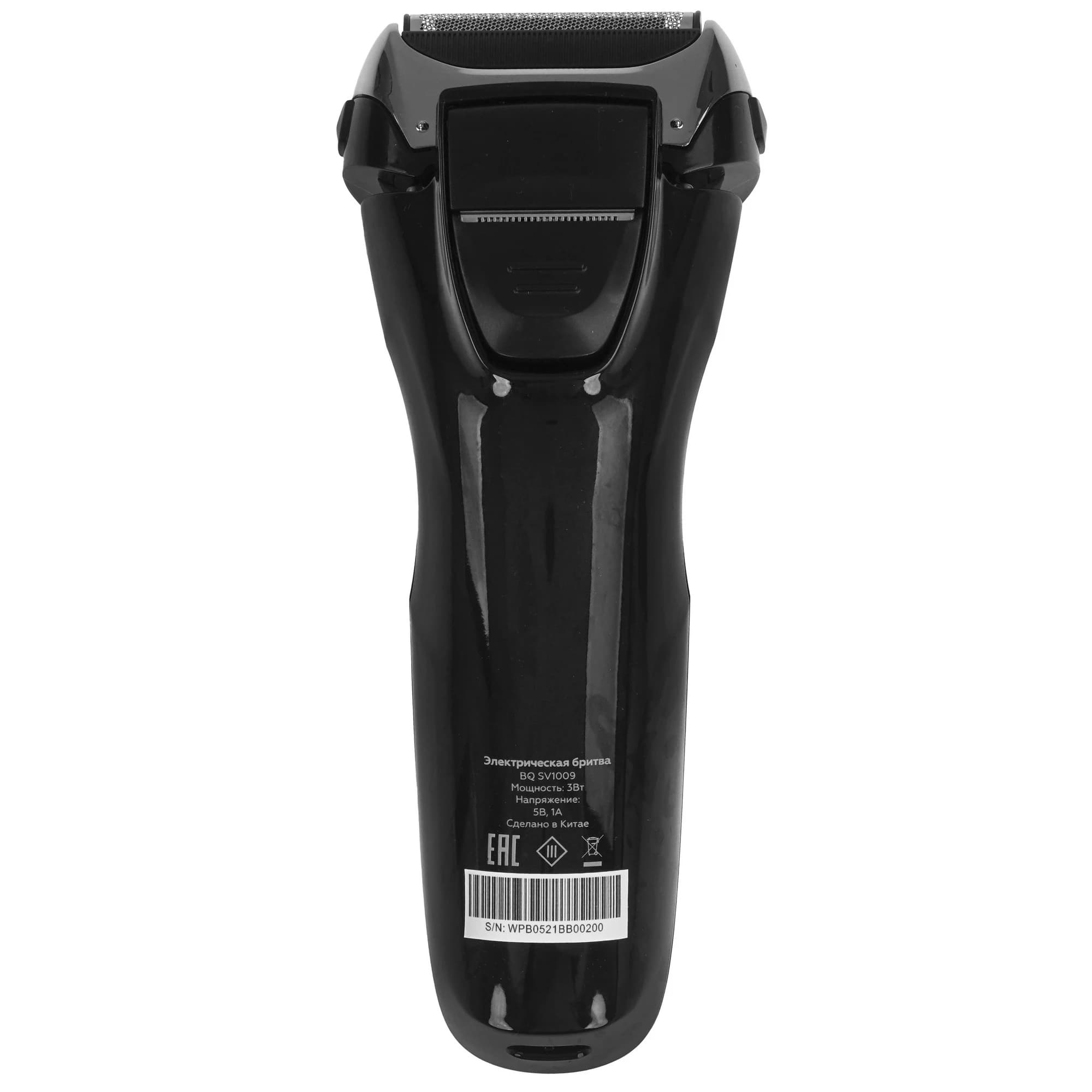 Elektr ustara BQ SV1009 Black — 2