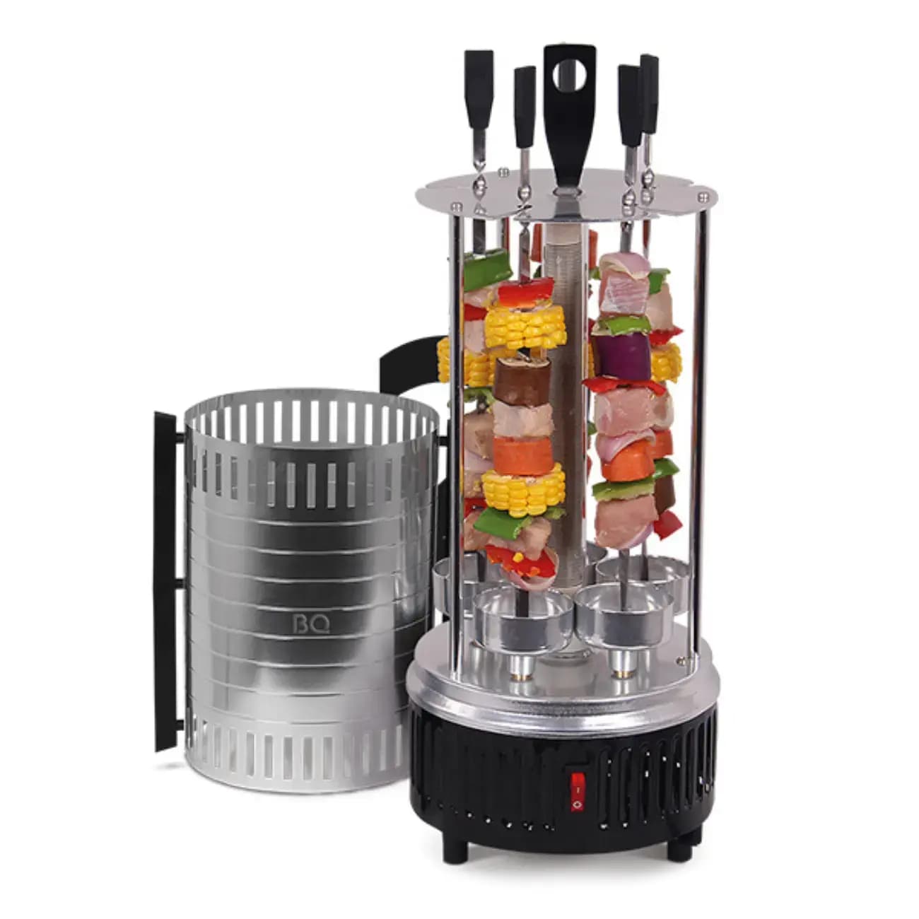 Elektr kabob pishirgich BQ BBQ1000 Black-Steel — 1