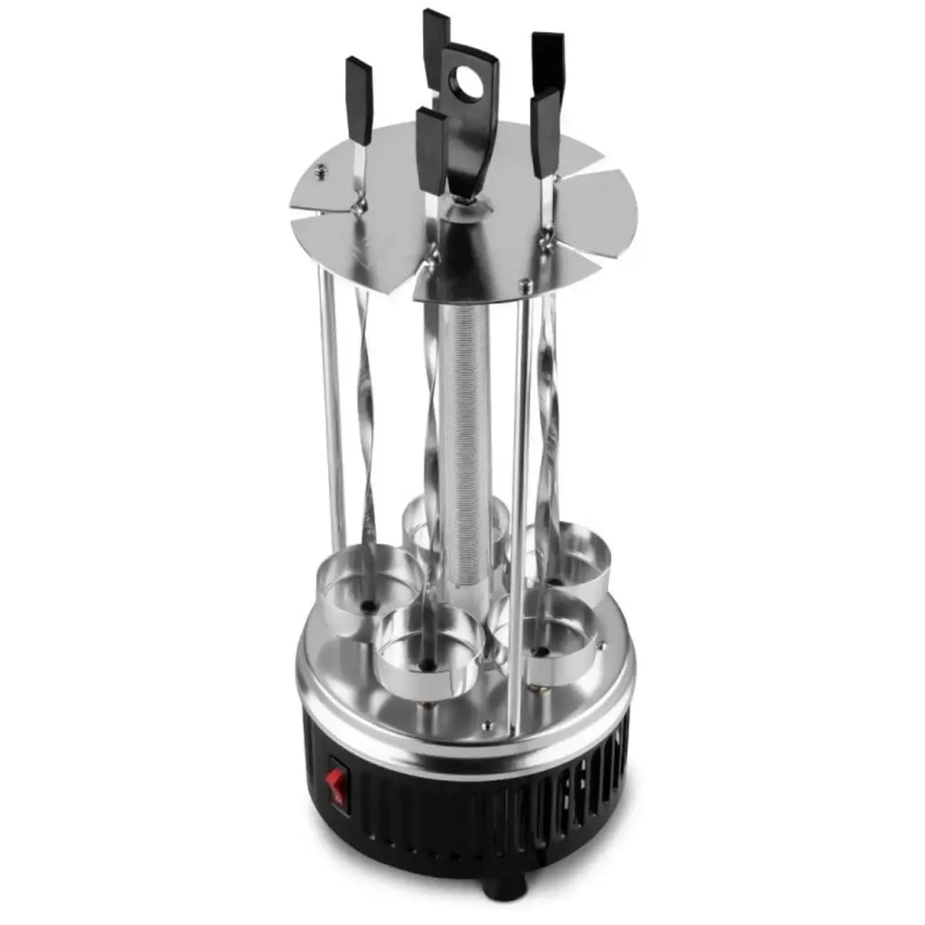 Elektr kabob pishirgich BQ BBQ1000 Black-Steel — 4