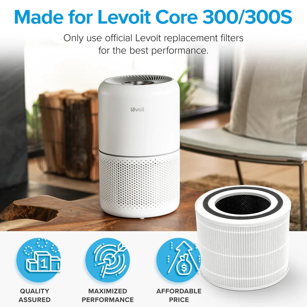 Havo tozalagich uchun filtr Levoit Core 300S RF — 7