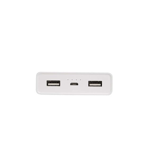 Xiaomi MI Power Bank 20000mAh, White — 2