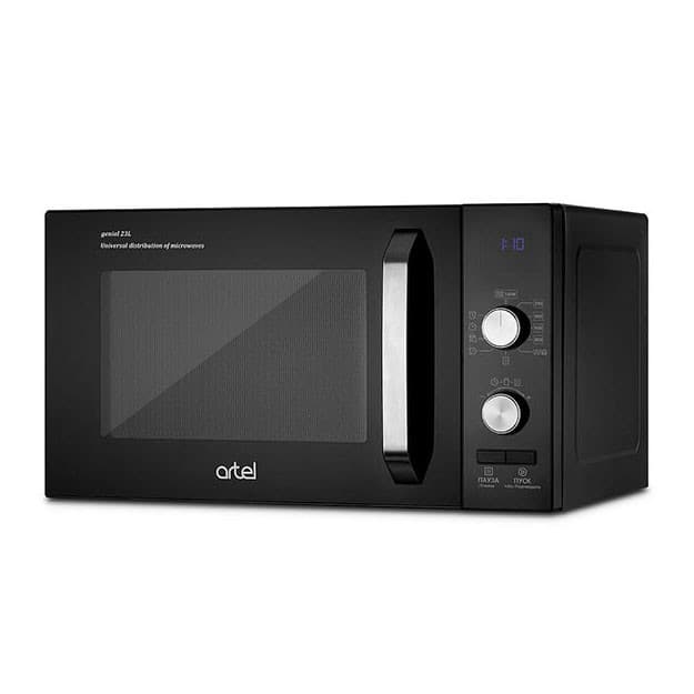 Mikroto‘lqinli pech Artel GWD 0323, Black (grill) — 2