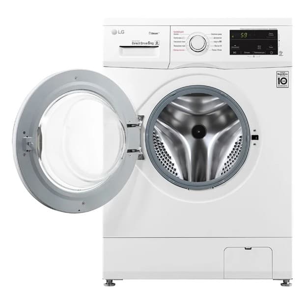 Kir yuvish mashinasi LG Steam F2J3NS0W (6 kg) — 2