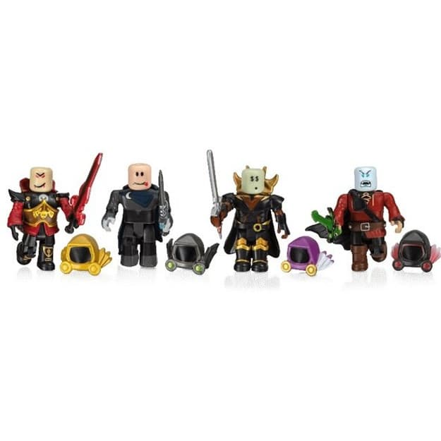 Jazwares Roblox Four Figure Pack Dominus Dudes W7 (ROB0306) — 1