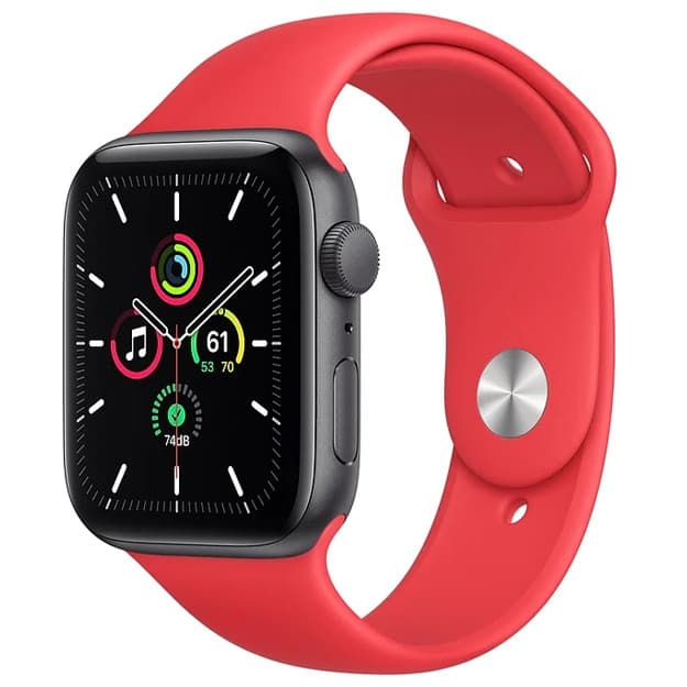 Apple Watch SE GPS 44mm Aluminum Case with Sport Band — 3