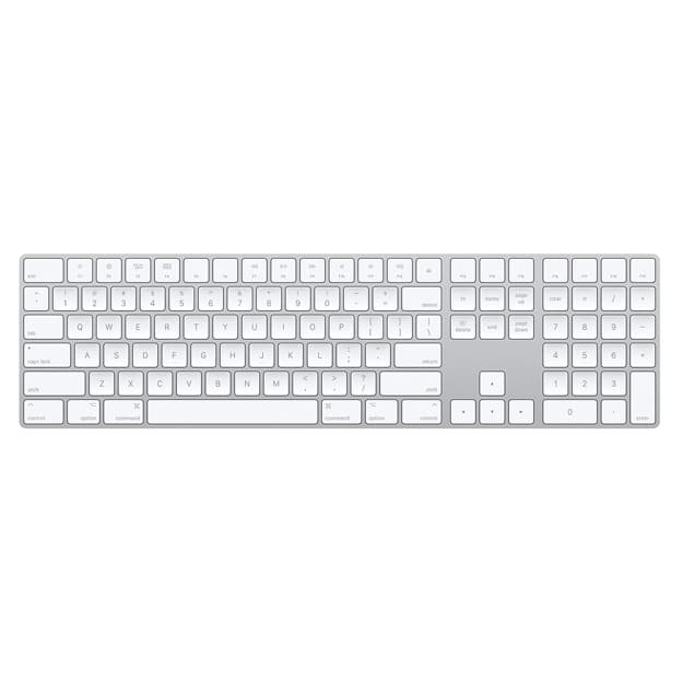 Клавиатура Apple Magic Keyboard with Numeric Keypad US English, Silver — 1