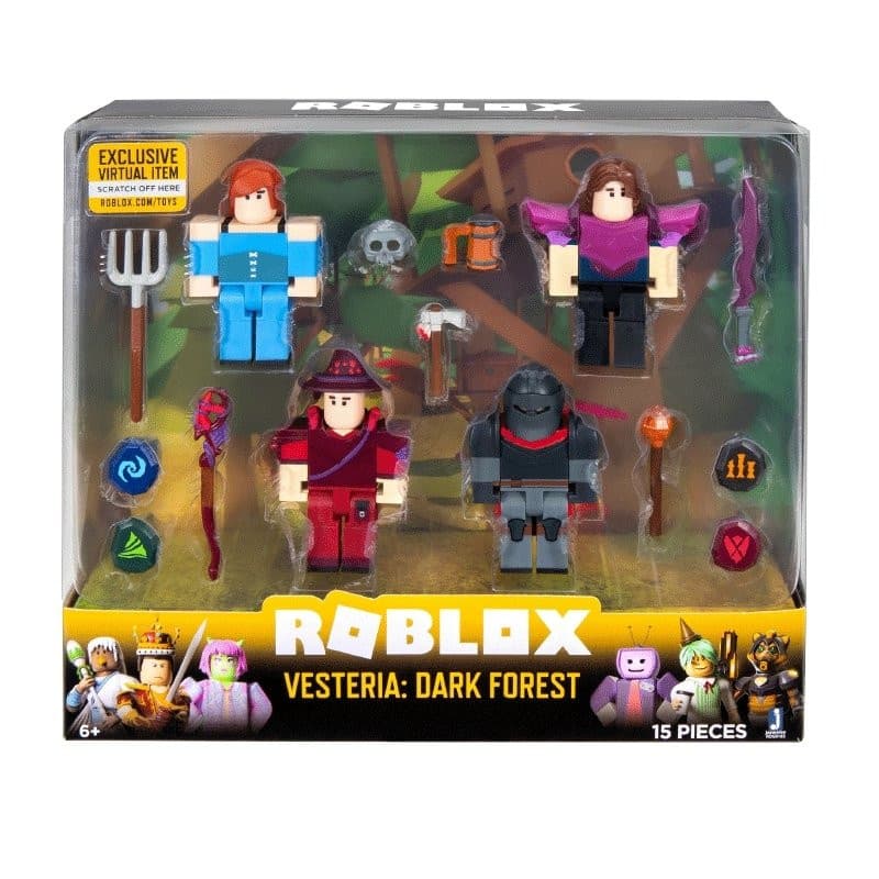 Jazwares Roblox Four Figure Pack Vesteria: Dark Forest W5 (ROG0165) — 2