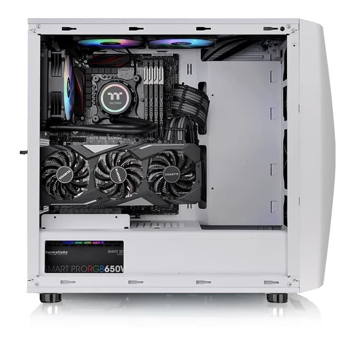 Компьютерный корпус Thermaltake Commander C34 TG ARGB, Snow (CA-1N5-00M6WN-00) — 10
