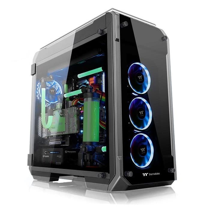 Компьютерный корпус Thermaltake View 71 TG, Black (CA-1I7-00F1WN-00) — 1