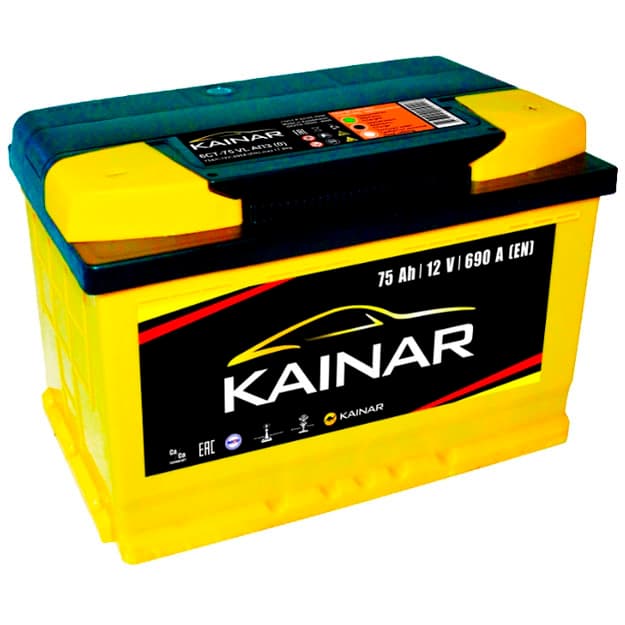 Akkumulyator Kainar 6ST-75 VL APZ o.p. — 1