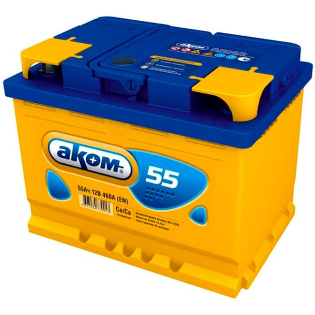 Avtomobil akkumulyatori Akom 55 — 1