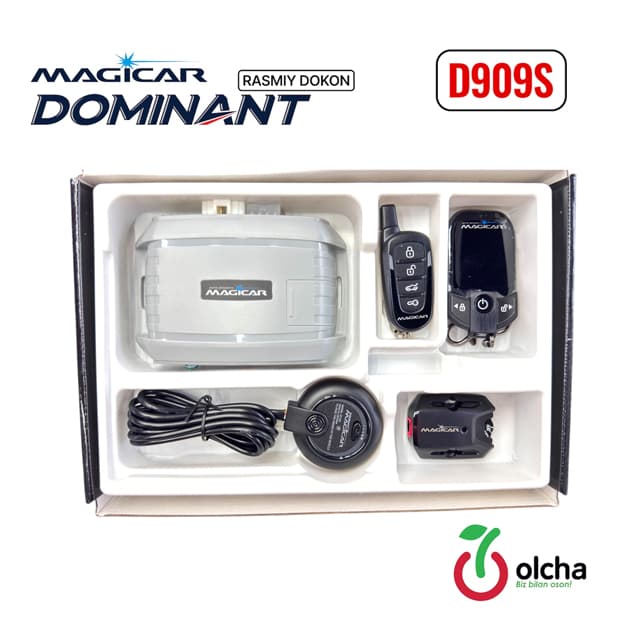 Signalizatsiya D909S avtomobili uchun masofadan boshqariladigan Dominant Magicar (Original) — 5