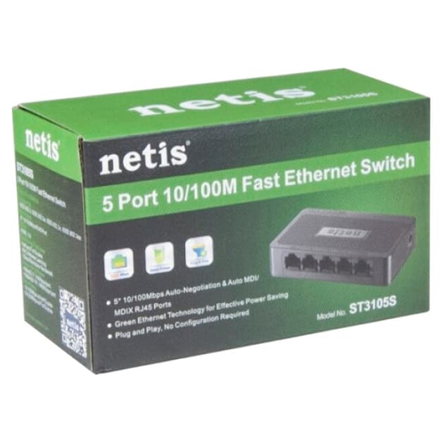 Kommutator Switch Netis ST3108S — 3
