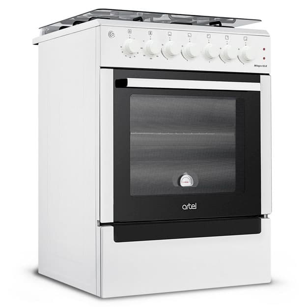 Gas stove Artel Milagro 02-K Chu White — 1