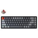 Klaviatura KEYCHRON K6 68 keys,Aluminum Frame,Hot-Swap,RGB,Wireless,Black (W1_KEYCHRON)