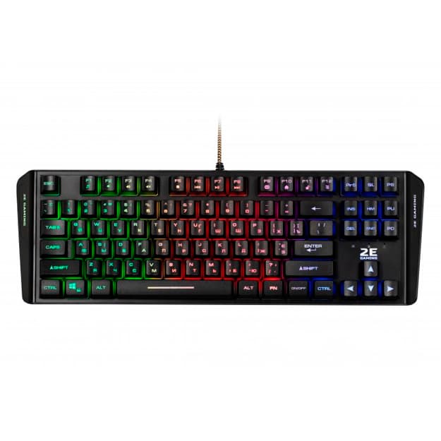 Клавиатура 2E Gaming KG355,F-RGB,USB,Black (2E-KG355UBK) — 1