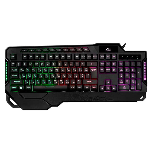 Клавиатура 2E Gaming KG340,F-RGB,USB,Black (2E-KG340UBK) — 1