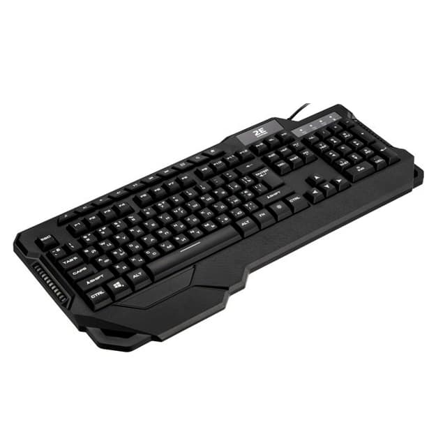 Klaviatura 2E Gaming KG340,F-RGB,USB,Black (2E-KG340UBK) — 2