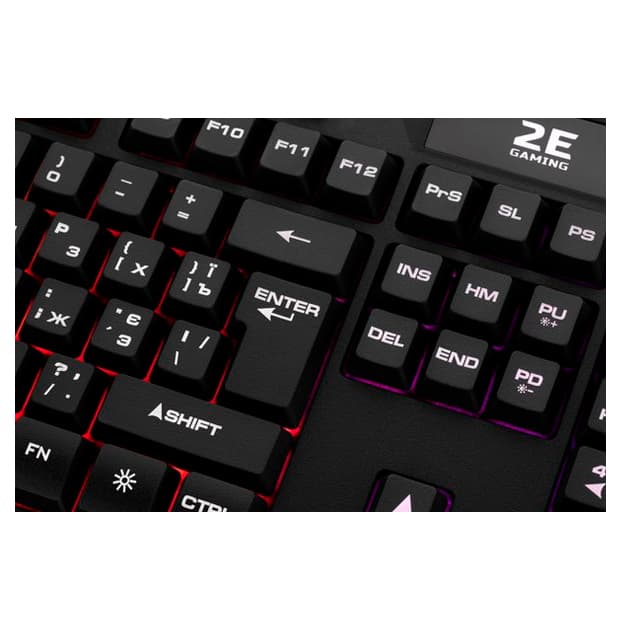 Klaviatura 2E Gaming KG340,F-RGB,USB,Black (2E-KG340UBK) — 5