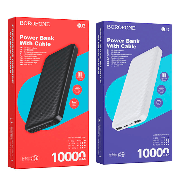 Tashqi akkumulyator Borofone BJ3 10000mAh — 1