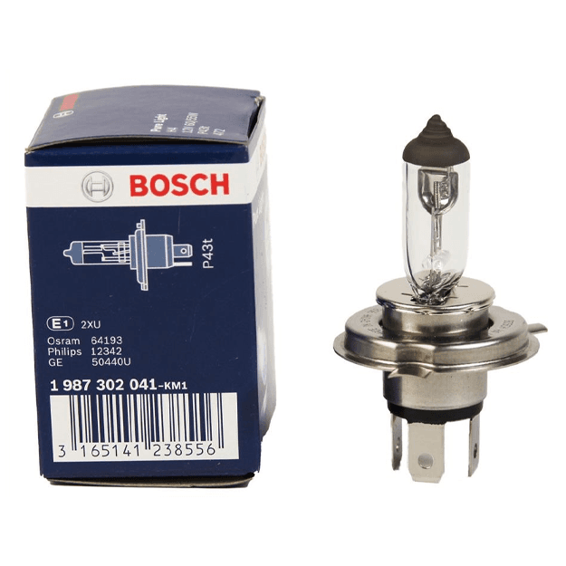 Автолампа Bosch Pure Light H4 12V 60/55W 1987302041 — 1