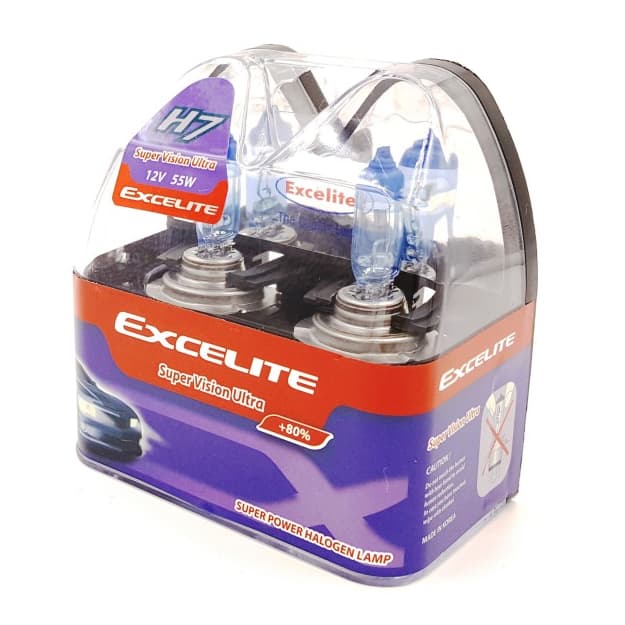Автолампа Excelite H7 12V 55W PX26d Super Vision Ultra 10706TC — 1