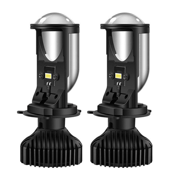 Avtomobil lampalari Y6 H4  mini linzalari — 4