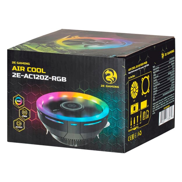 Процессорный кулер 2E Gaming AC 120Z RGB (2E-AC120Z-RGB) — 5