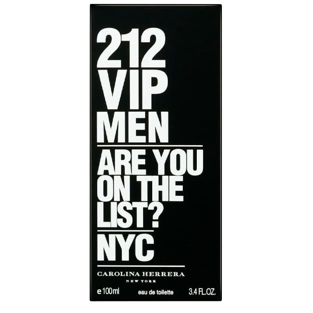 Carolina Herrera 212 VIP Men (M) EDT 100 ml — 3