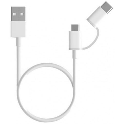 Kabel Mi USB Cable Micro USB to Type C 30cm — 1