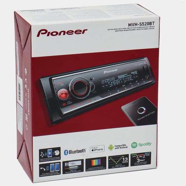 Автомагнитола Pioneer MVH-S520BT — 1