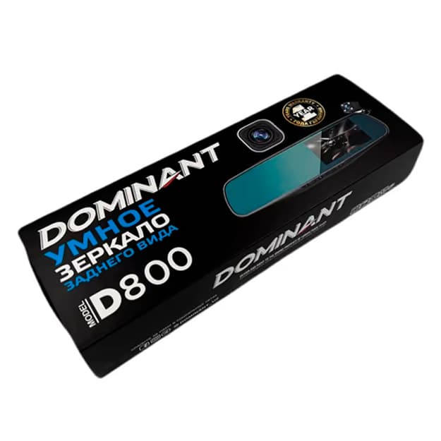 DVR-oyna Dominant D800 orqa ko‘rinish kamerasi bilan — 2
