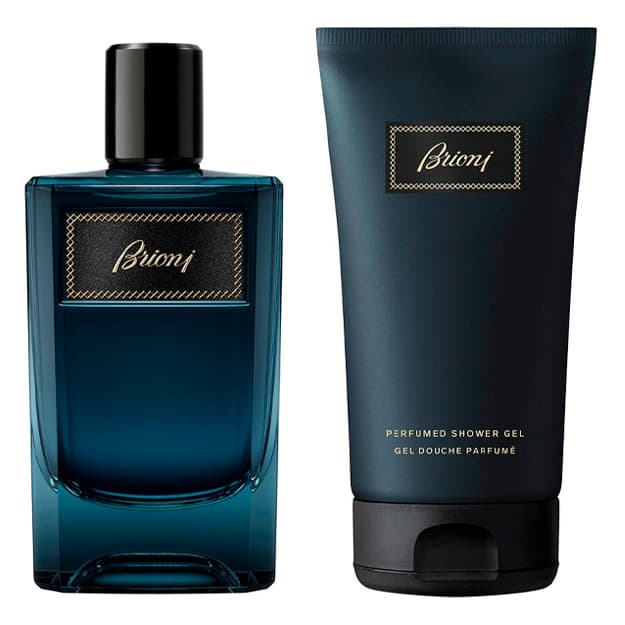 Brioni By Brioni (M) EDP 100ML+ 150ML Shower Gel Travel Set — 2