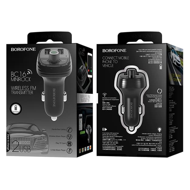 FM-modulyator Borofone BC16 — 7