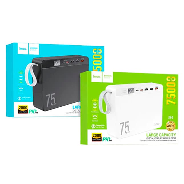 Tashqi batareya Hoco J94 75000mAh — 1