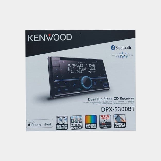 Автомагнитола Kenwood DPX-5300BT — 1