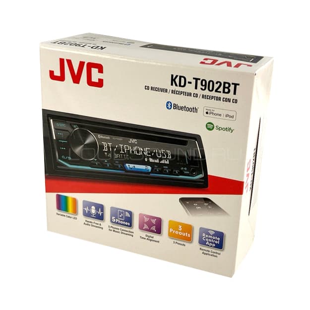 Автомагнитола JVC KD-T902BT — 1