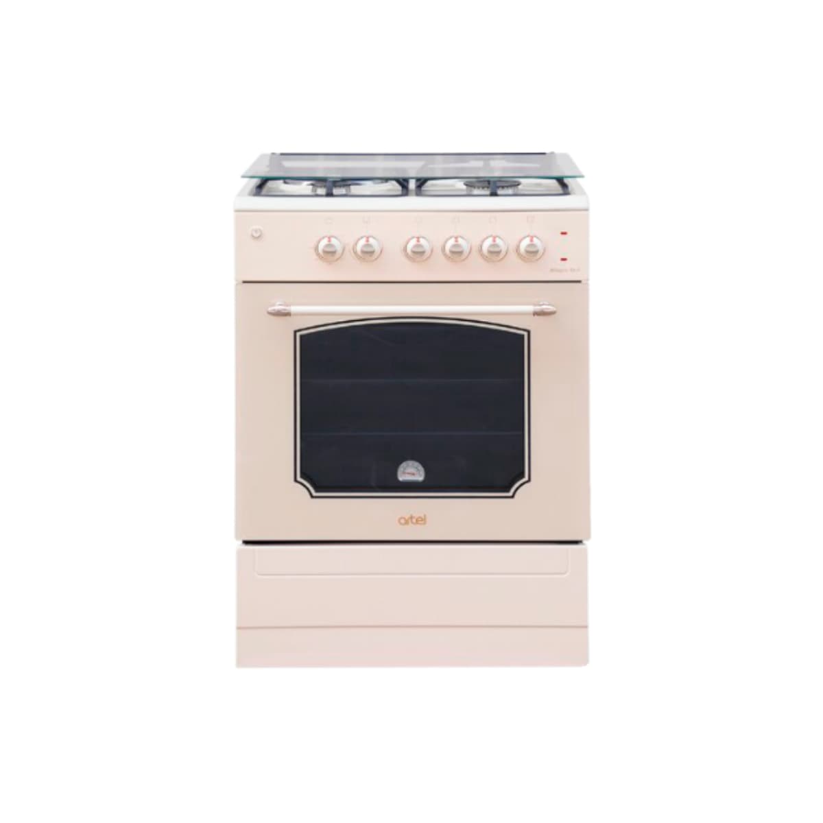 Gas stove Artel Milagro 01-K KP with GC Retro beige — 1