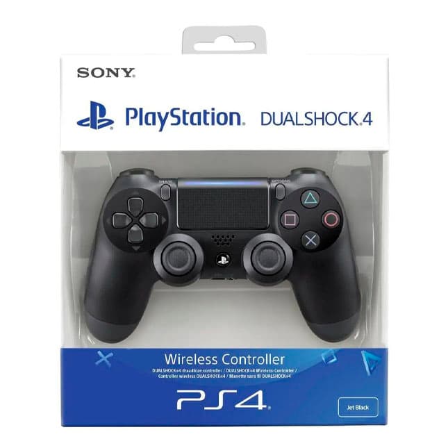Sony Dualshock 4 PS4 Jet Black Gamepad — 1