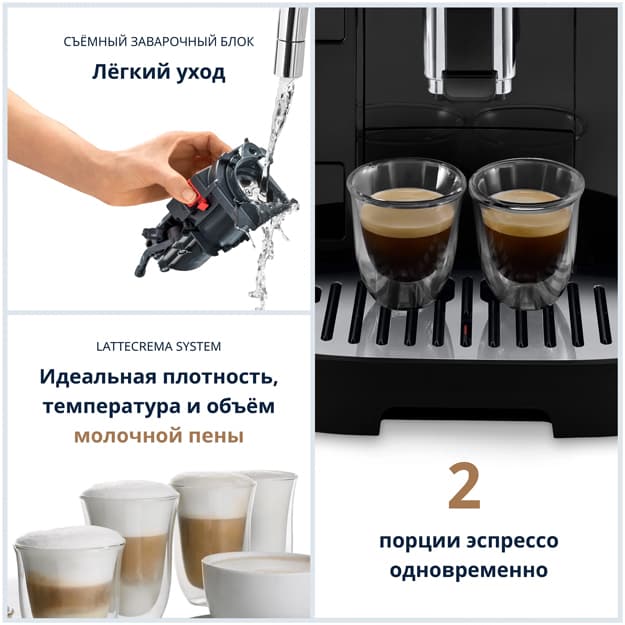 Qahva mashina DeLonghi ECAM290.61B — 4