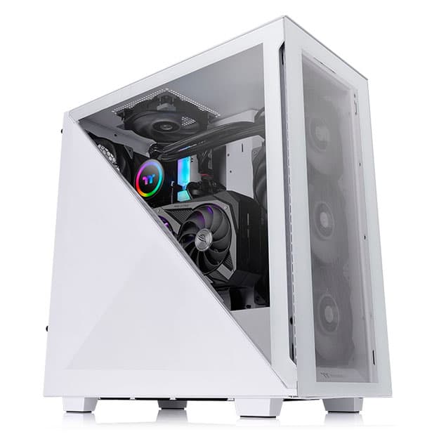 Kompyuter korpusi Divider 300 TG Snow Mid Tower Chassis CA-1S2-00M6WN-00 — 1