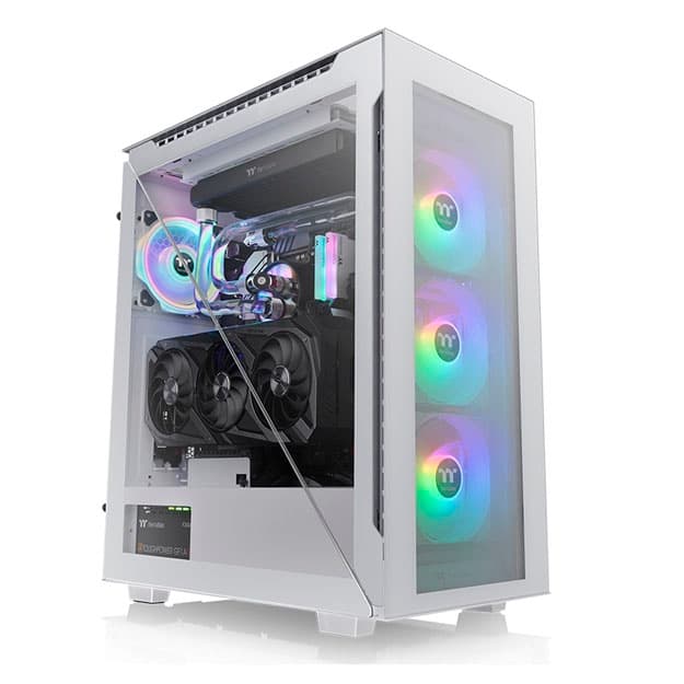 Kompyuter korpusi Divider 500 TG Snow ARGB Mid Tower Chassis CA-1T4-00M6WN-01 — 1