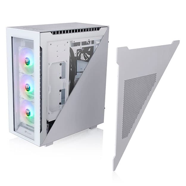 Kompyuter korpusi Divider 500 TG Snow ARGB Mid Tower Chassis CA-1T4-00M6WN-01 — 3