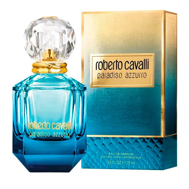 Roberto Cavalli Paradiso Azzurro EDP (W) 75 ml (Original) — 2