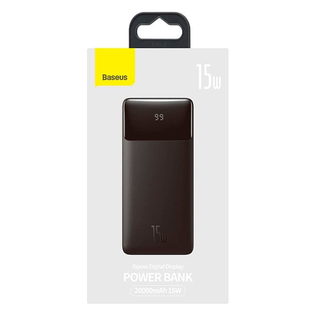 Tashqi batareya Baseus PPDML-J01 20000 mAh — 2